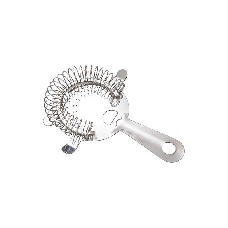 Hawthorn 4 Prong Cocktail Strainer, Stainless Steel, Silver, 10 x