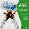 Hose Splitter 2 Way, Heavy Duty Metal Connector, Two Way