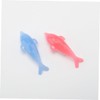 Healvian 5pcs Dolphin Shape Nail Cleaning Brush Fingernail Scrub for