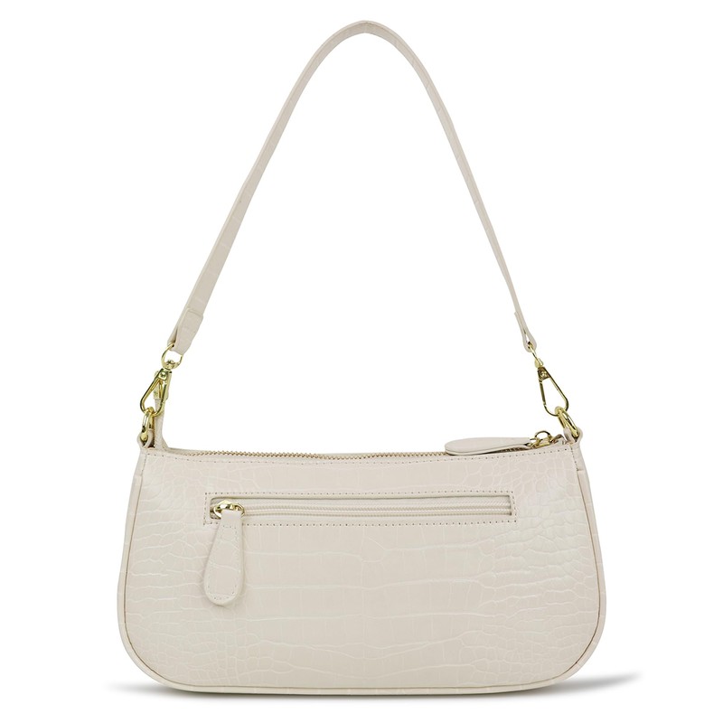 Barabum Retro Classic Clutch Shoulder Tote HandBag with Zipper Closure
