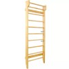 HZX Swedish Ladder Wall Mounted Solid Wood Pull Up Bar