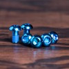 Trail One Components Titanium Rotor Bolts Upgrade Kit - Turquoise