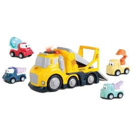 melican car Carrier Truck Toys for Kids 3 4 5 6 Year Old