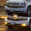 Shocklight Fog Lights Fit For 2015-2020 Chevy Suburban/Tahoe 2015-2020 GMC