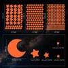 Pink Glow in The Dark Stars Decals Decor for Ceiling,