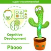 2024 Pbooo Dancing Cactus Mimicking Toy,Talking Repeat Singing Sunny Cactus