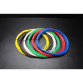 Audiopipe 14 GAUGE 6 WAY TRAILER WIRE KIT 25 FT EA LIGHT BRAKE POWER GROUND BATTERY AWG