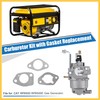 REPAIROCK Carburetor with Gasket for CAT RP6500, RP7500E, RP8000E Gas
