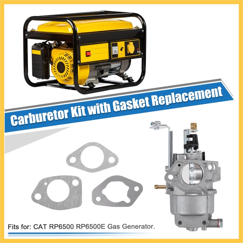REPAIROCK Carburetor with Gasket for CAT RP6500, RP7500E, RP8000E Gas