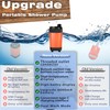 Jaugow Portable Camping Shower Pump for Traveling: Water Pump with