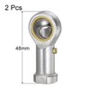 TA-VIGOR 2Pcs PHS8 M8 Female Rod End Bearings, Spherical Rod