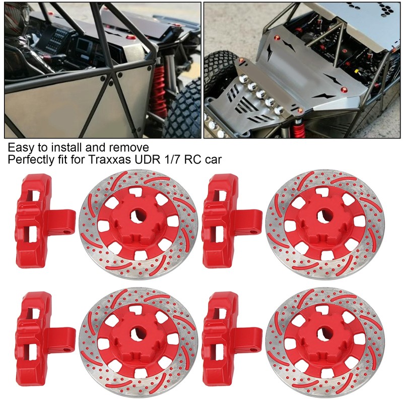 Hex Wheel Hub Brake Disc Caliper Disc RC Accessories Fit