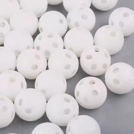 10Pcs White Rattle Balls Inserts for Animal Puppet Doll, Rattles and Plush Rings Repair Noise Maker Rattle Ball Rattle Balls For Baby