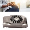 Cell Phone Cooler Fan, Portable Super Silent Retractable ClipCooling Fan,