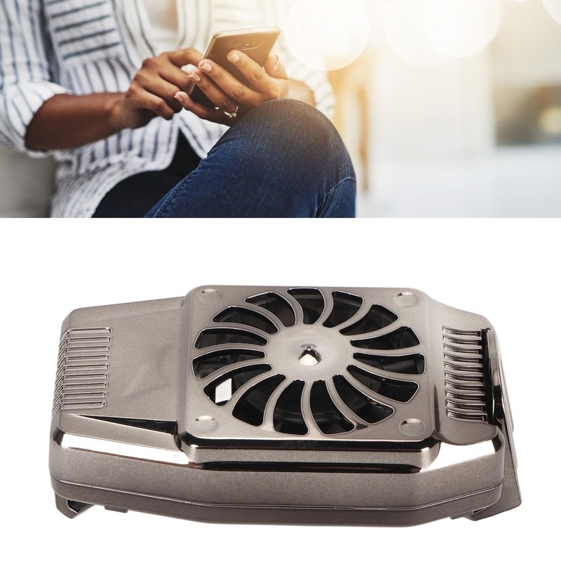 Cell Phone Cooler Fan, Portable Super Silent Retractable ClipCooling Fan,