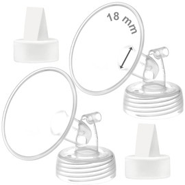 Maymom Brida De 18 Mm Y Válvula De Pico De Pato Compatible Con Spectra S1 Spectra S2 Spectra 9 Plus Piezas No Originales De La Bomba Spectra Reemplace Las Piezas De La Bomba Spectra S2 Brida Spectra Válvul