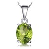 JewelryPalace Natural Gemstone Garnet Peridot Amethyst Citrine Blue Topaz Birthstone