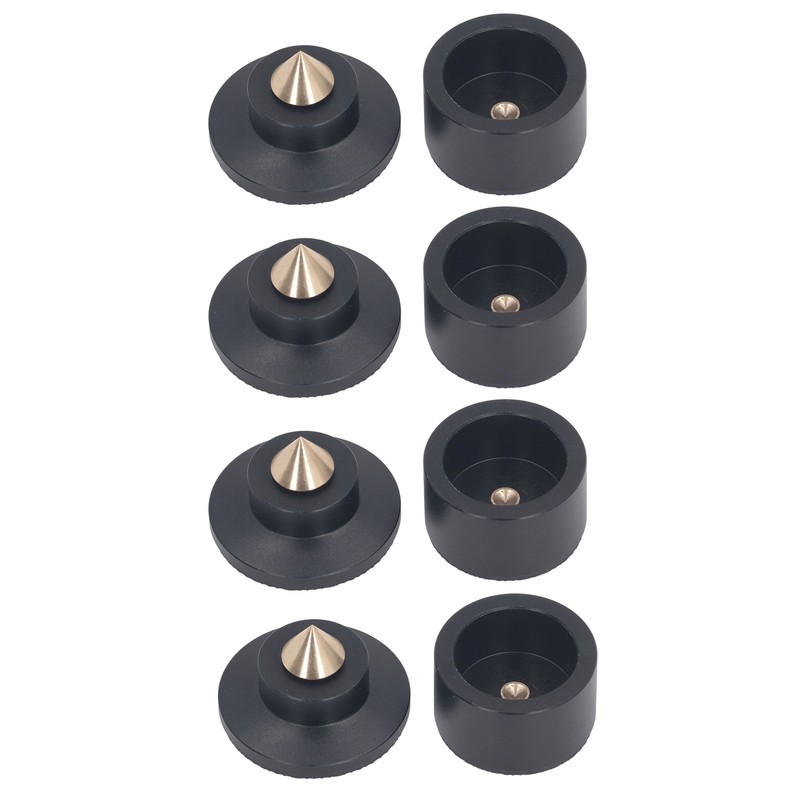 4 Sets Speaker Isolation Stand Feet Pad Shockproof Antislip Speaker