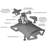 Action Stuntman Chest Mount Harness for Action Cameras