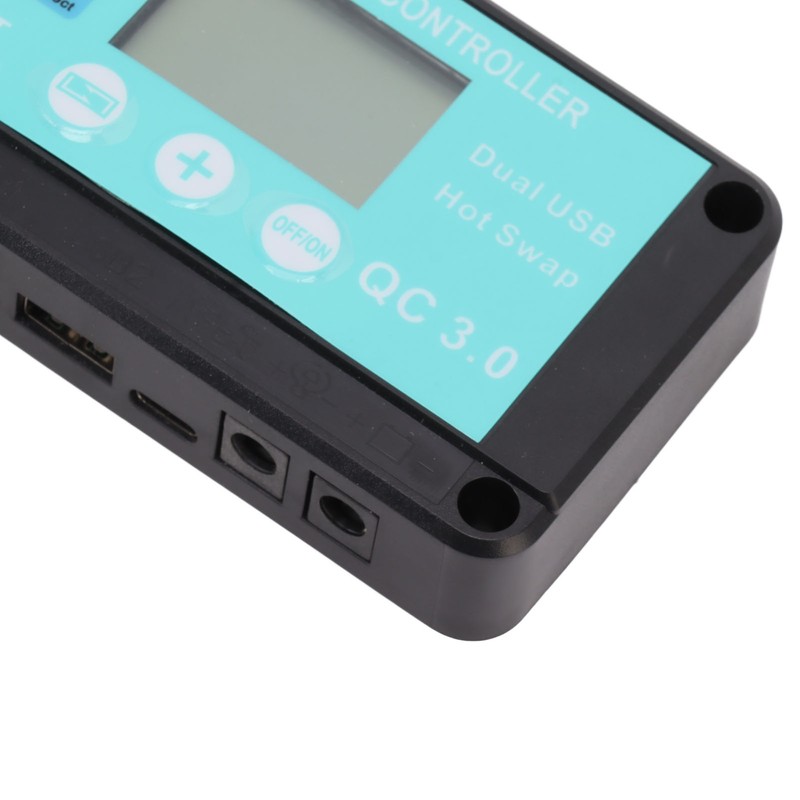 Solar Charge Controller Dual USB Output Fast Charging Solar Panel