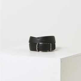 Daks (신세계강남점)DBBE2E045 블랙 가죽 버클 DD로고 비조벨트 (DB City Gangnam) DBBE2E045 Black Leather Buckle DD Logo Belt