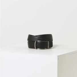 Daks (신세계강남점)DBBE2E045 블랙 가죽 버클 DD로고 비조벨트 (DB City Gangnam) DBBE2E045 Black Leather Buckle DD Logo Belt
