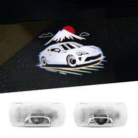 GT 86 BRZ Laser Logo Light Door Welcome Light Door Courtesy Lamp LED Logo Projection Courtesy Lamp Set of 2 HD Compatible with 1st Gen 86/BRZ 2012-June 2020 ZN6/ZC6
