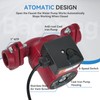 BACOENG 110V Flanges Hot Water Recirculating Pump, 3-Speed Switchable NTP