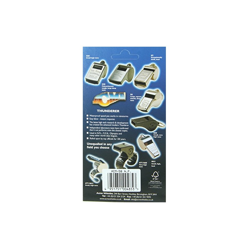 Acme (guild of) For Referees Whistle (Large) acm58