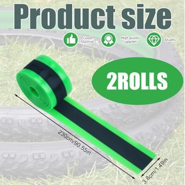 Universal Bike Rim Tape – Eco-Friendly, Durable, Easy to Install, Fits 12-29 Inch Tires, Provides Puncture Protection
