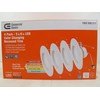 Commercial Electric 5/6 in White Integrated LED Energy Star Color