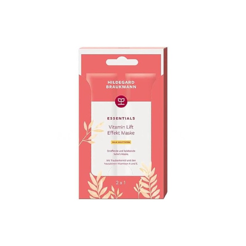 HILDEGARD BRAUKMANN Essentials Vitamin Lift Effekt Maske, 12x14 ml