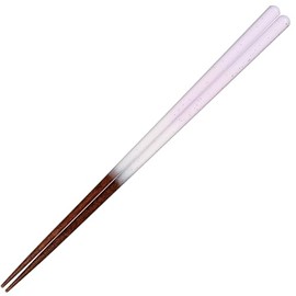 Sunlife H-06152 Chopsticks, Dishwasher-Safe, Natural Wood, 9.1 inches (23 cm), Lilac, Purple, Made in Japan