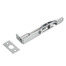 Richelieu Hardware 63CV 6" Flush Bolt with 5/8" Radius End, Chrome, 1 Count (Pack of 1)