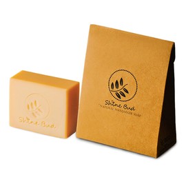 Shinebird pearl powder cocoon natural handmade aged silk ball soap 100g, 2 pieces / 샤인버드 진주가루 누에고치 천연 수제 숙성 실크볼비누 100g, 2개