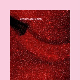 Pink Gellac Shellac Gel Nail Polish 15 ml for UV LED Lamp 233 Flashy Red with Glitter Gel Nail Polish for UV Nail Lamp Pink LED Nail Polish Gel Polish Nail Gel