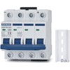 CHTAIXI DC Miniature Circuit Breaker, 4 Pole 1000V 20 Amp