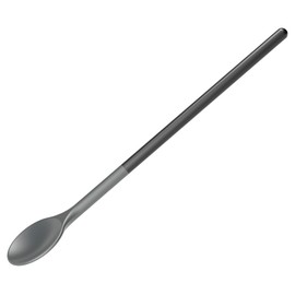 Rosti Optima Plastic Cooking Spoon, Mixing Spoon, Heat Resistant up to 220°C, Dishwasher Safe, Made of Nylon, Length 30 cm, Diameter Head 5.5 cm, Black