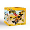 JOYIN 3 Pack Construction Toy - Excavator, Dump Truck and