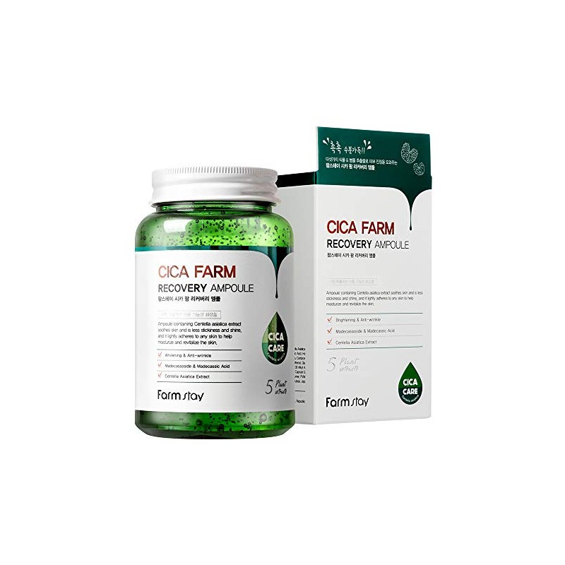 Cica Farm Recovery Ampoule by FarmStay for Unisex - 8.45