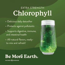 Nature's Sunshine Nature's Sunshine Chlorophyll Stick Packs: Supercharge Your Detox and Boost Gut Health in Convenient, Delicious Stick Packs (Spearmint)