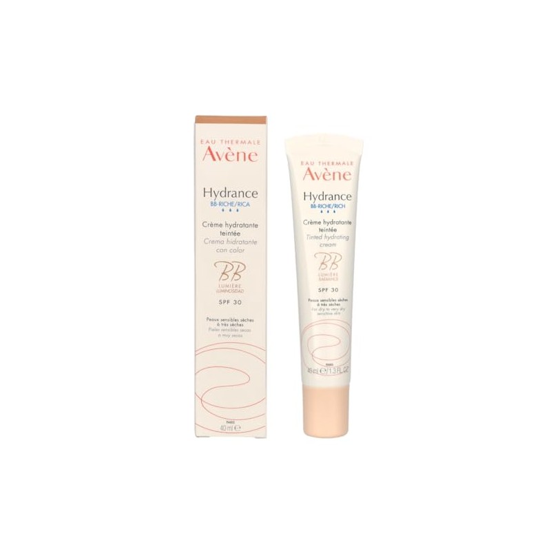 Avène Hydrance Bb Cream Enriquecida 4 en 1, SPF 30,