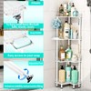 HapiRm Corner Shower Caddy Organizer - 4 Tier Shower Organizer