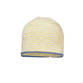 maximo Baby Girl GOTS Hat, Multicoloured (Heather Grey/Light Yellow 2813)