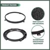 Phamyor 7 Inch Round Headlight Mounting Retaining Bracket Ring with