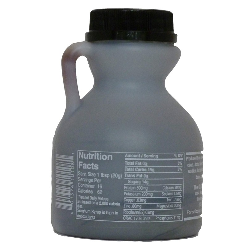 MUDDY POND SORGHUM MILL Sorghum Syrup, 12 OZ