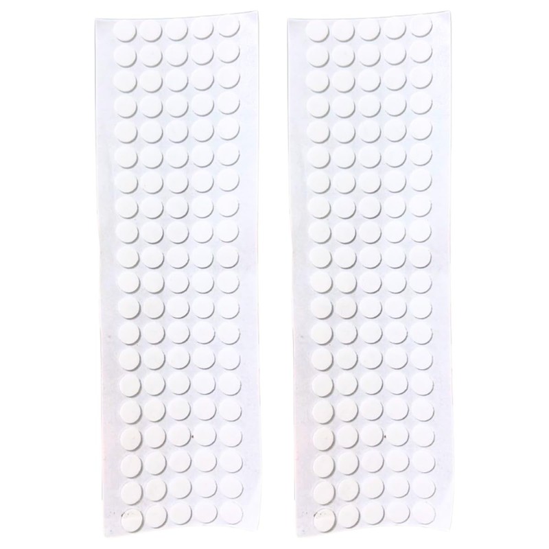 200 Piezas Pegatinas Doble Cara de Silicona Adhesivas de Pared