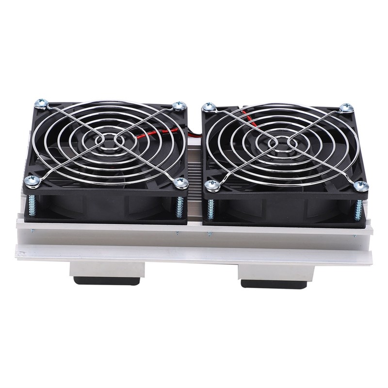 Thermoelectric Refrigeration Cooling System 2‑Core Semiconductor Cooler Air Conditioning DC12V