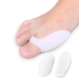 Yosoo Health Gear Gel Bunion Protector Shield, 2pcs Bunion Pads and Cushions, Soft Silicone Bunion Corrector Big Toe Bunion Guards, Ease Blister and Rubbing Pain
