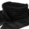 Neck Seal Costume Cosplay Armor Helmet Accessory Ribbed Black Gaiter